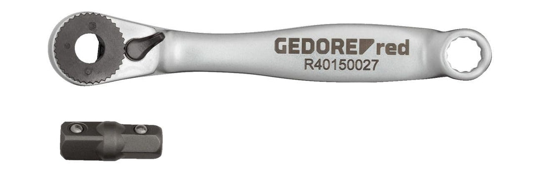 GEDORE red Bit-Knarre 1/4' umschaltbar, mit Antriebsadapter