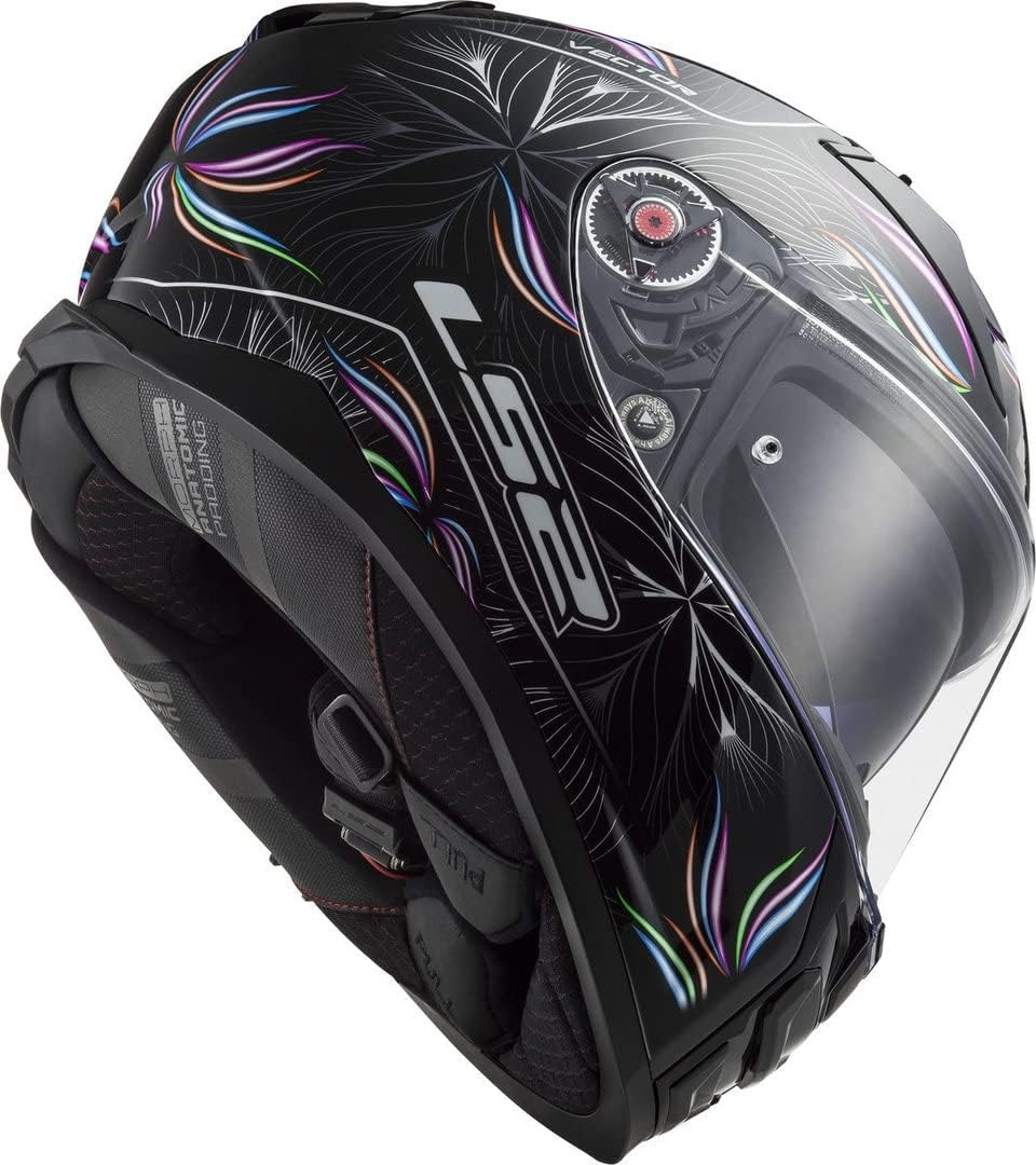 LS2, Integralhelme motorrad VECTOR II Tropical, black white M M black white, M black white