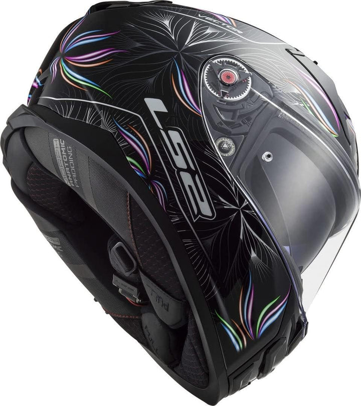 LS2, Integralhelme motorrad VECTOR II Tropical, black white M M black white, M black white