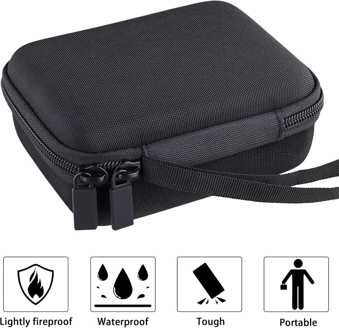co2CREA Hart Tragbare Schutzhülle Etui Tasche für Anker MagGo 3-in-1 Ladestation 15W kabelloser Lade