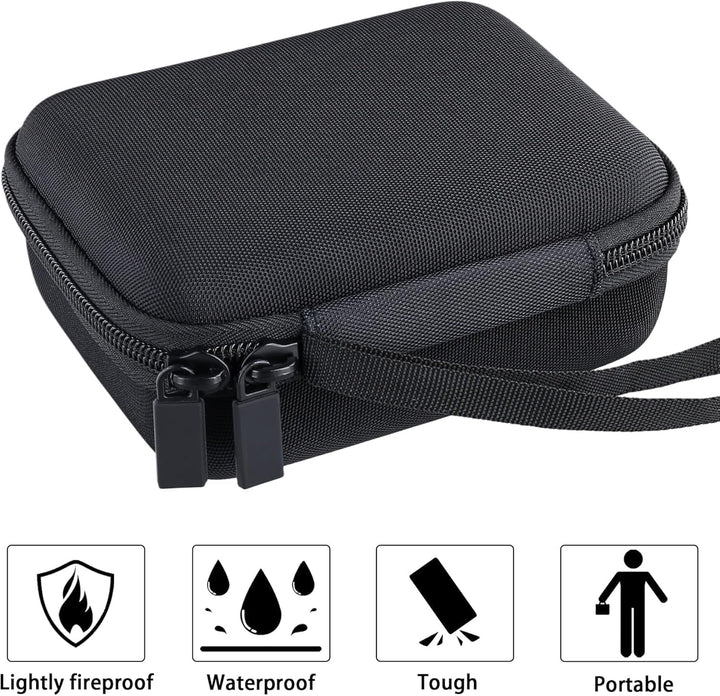 co2CREA Hart Tragbare Schutzhülle Etui Tasche für Anker MagGo 3-in-1 Ladestation 15W kabelloser Lade