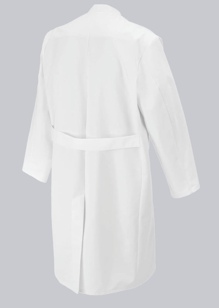 BP 1626-485-21-54n Mantel für Männer, Langarm, Stehkragen, 215,00 g/m² Stoffmischung, weiss, 54n, 54