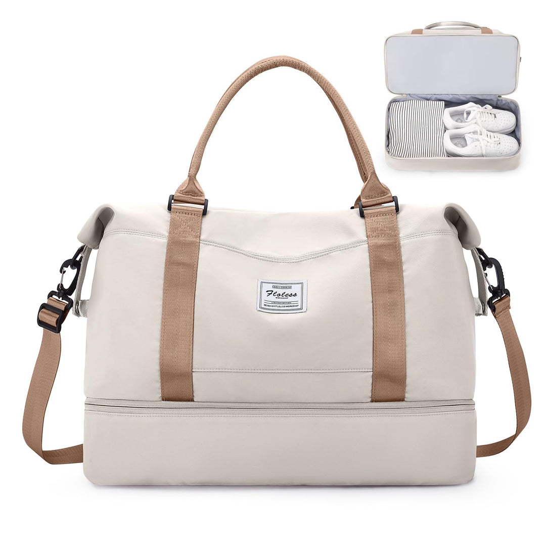 Gross Reisetasche Damen Handgepäck Tasche Sporttasche Weekender Bag Schwimmtasche Wasserdicht Travel