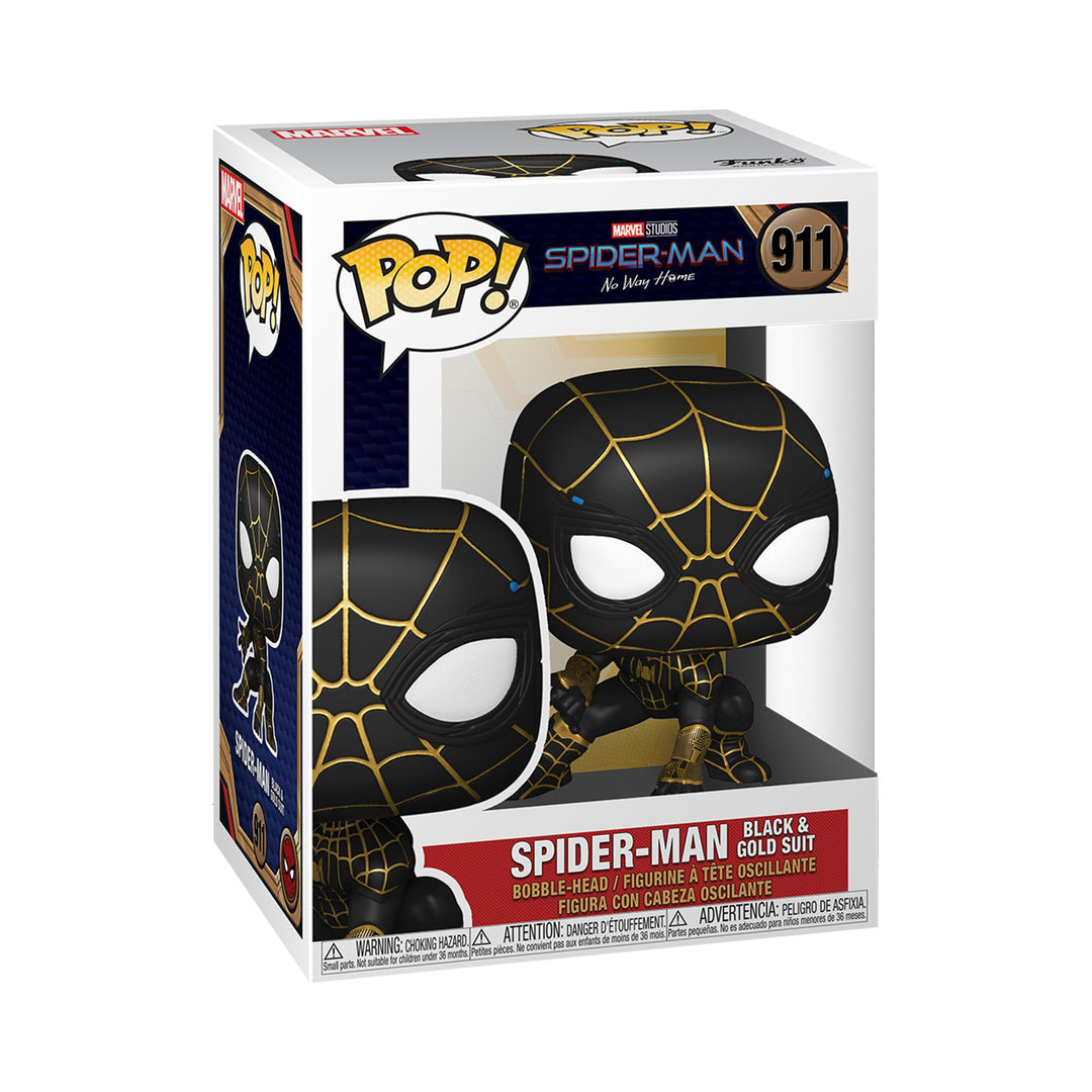 Funko Pop! Marvel: Spider-Man Black and Gold - Spiderman No Way Home - Vinyl-Sammelfigur - Geschenki
