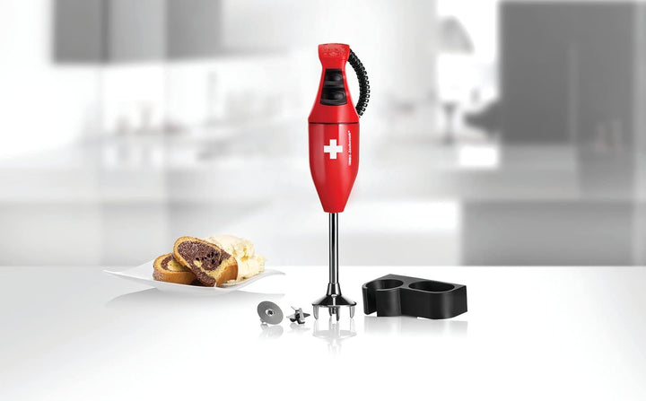 ESGE-Zauberstab E120 Select Premium-Set 902125 rot, Hand - Stabmixer, Pürierstab, inkl. Becher-Set 6