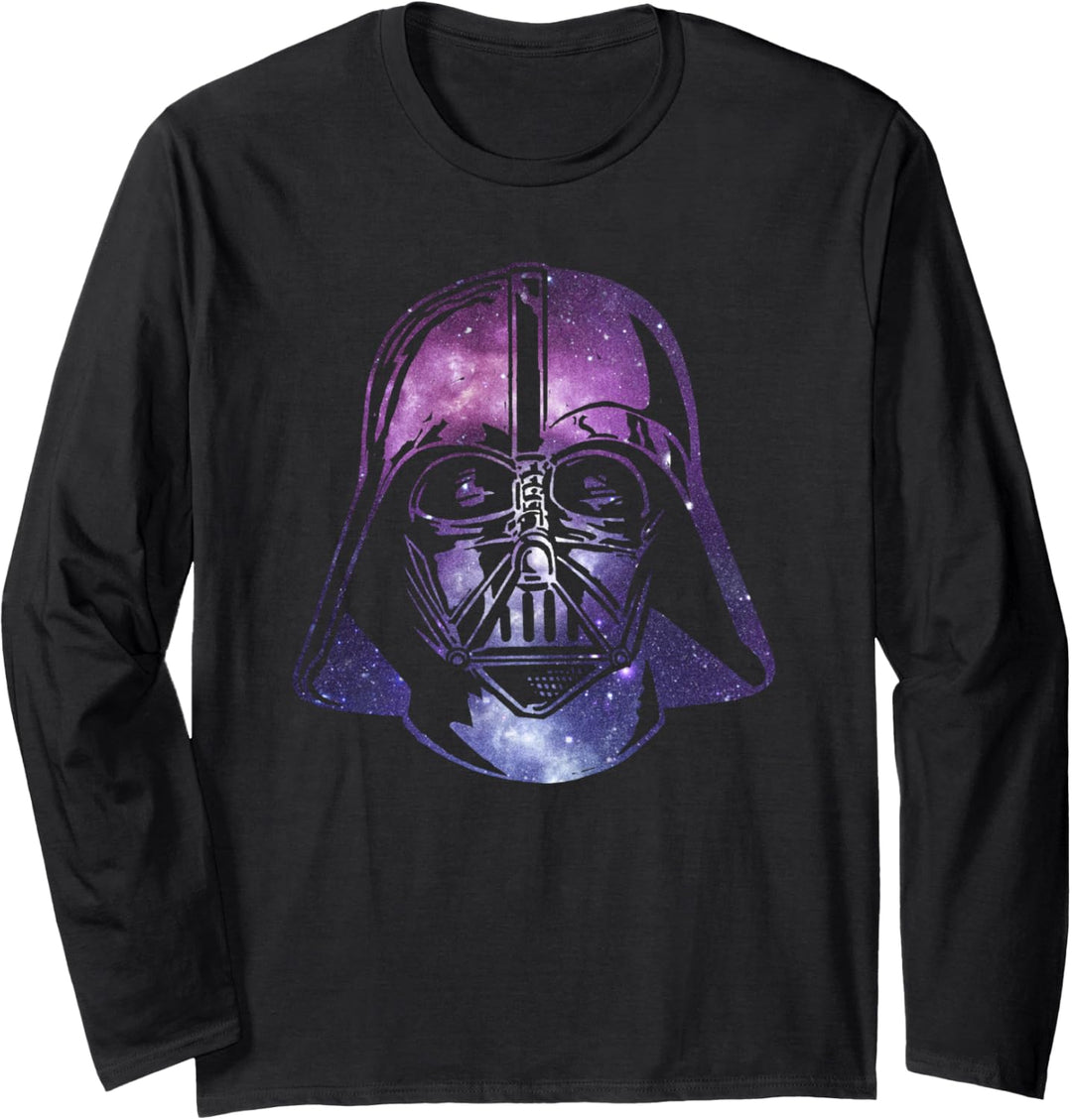 Star Wars Darth Vader Space Helmet Galaxy C1 Langarmshirt