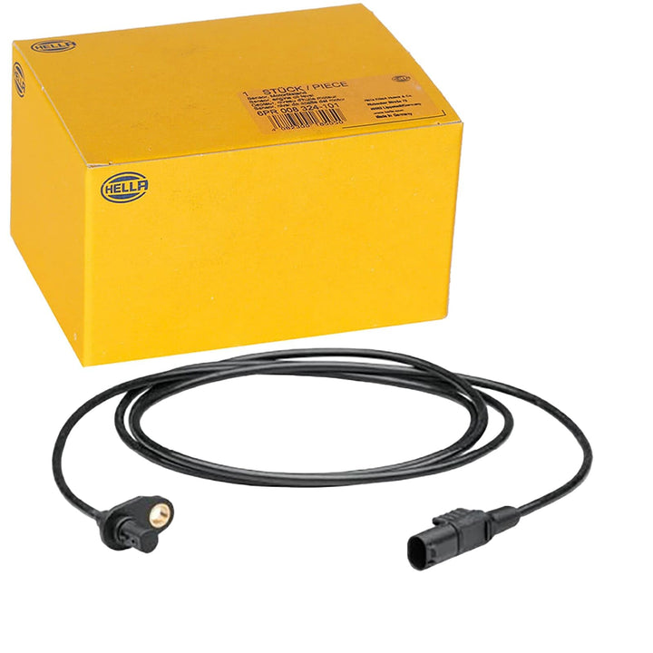 HELLA 6PU 012 679-421 Sensor, Raddrehzahl - 2-polig - hinten - Kabel: 1850mm