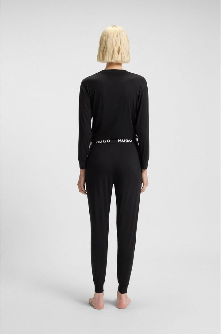 HUGO Damen Unite Pyjama_Pant XS Black1, XS Black1