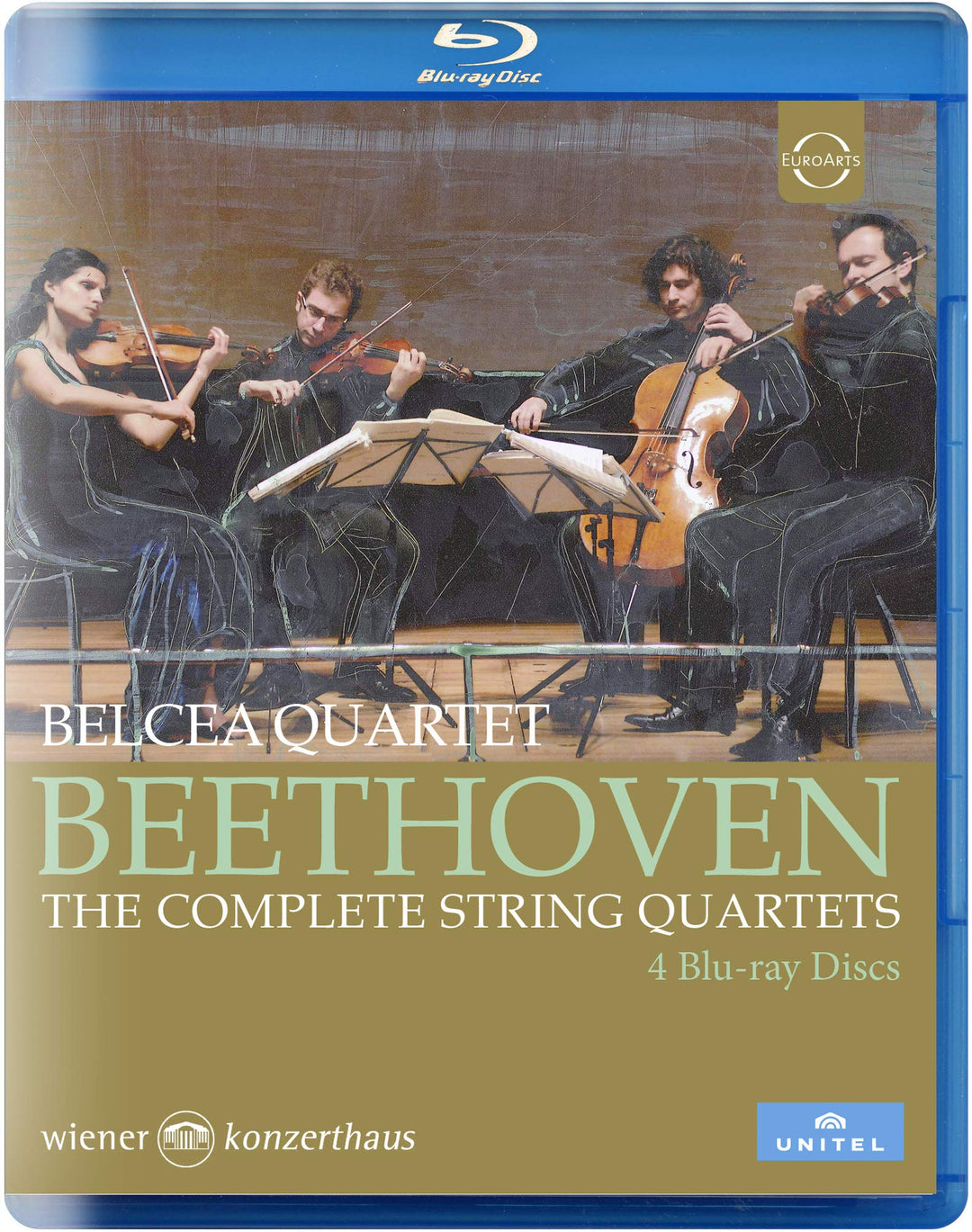 Beethoven: Sämtliche Streichquartette [Blu-ray], Blu-ray