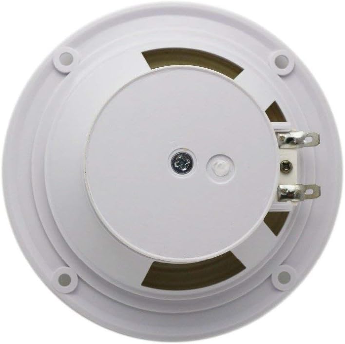 Herdio 4 Zoll Runde Deckenlautsprecher, Paar 160 Watts wasserdichte Marine Boot Einbaulautsprecher,