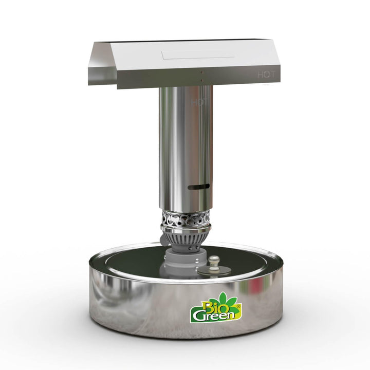 Bio Green Paraffin-Gewächshaus-Heizung WARMAX Power 5 aus Edelstahl | max. 300 Watt | für Gewächshäu