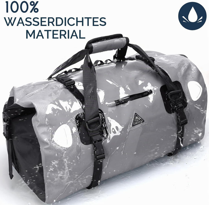 Wasserdichter Rucksack Dry Bag | wasserdichte Reisetasche Rucksack | Roll Top Seesack Wasserdicht fü
