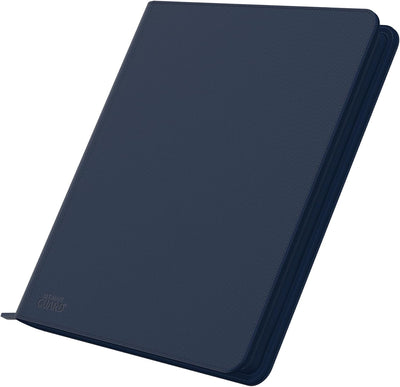 Ultimate Guard UGD010344 - 12-Pocket Quad Row Zip Folio Xeno Skin, dunkelblau, Blau