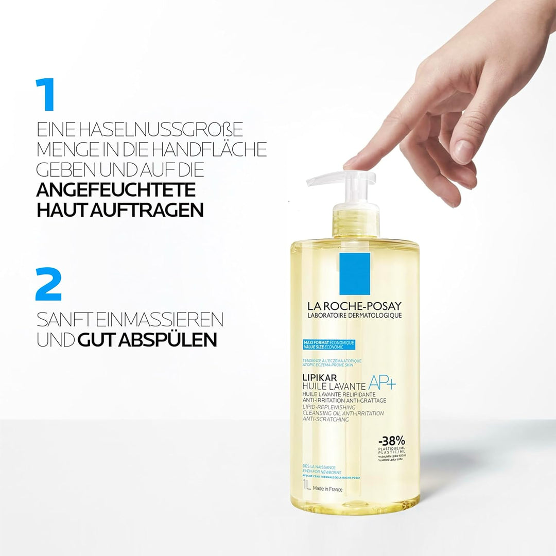 La Roche Posay, Lipikar Lavendel AP+ Körperreiniger gegen Irritation, nährt und spendet Feuchtigkeit
