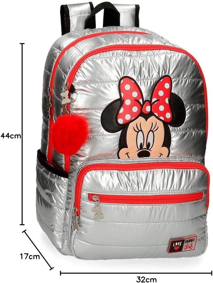 Disney Minnie My Pretty Bow Rucksack, grau (Grau) - 2162421 44 Rucksack, 44 Rucksack