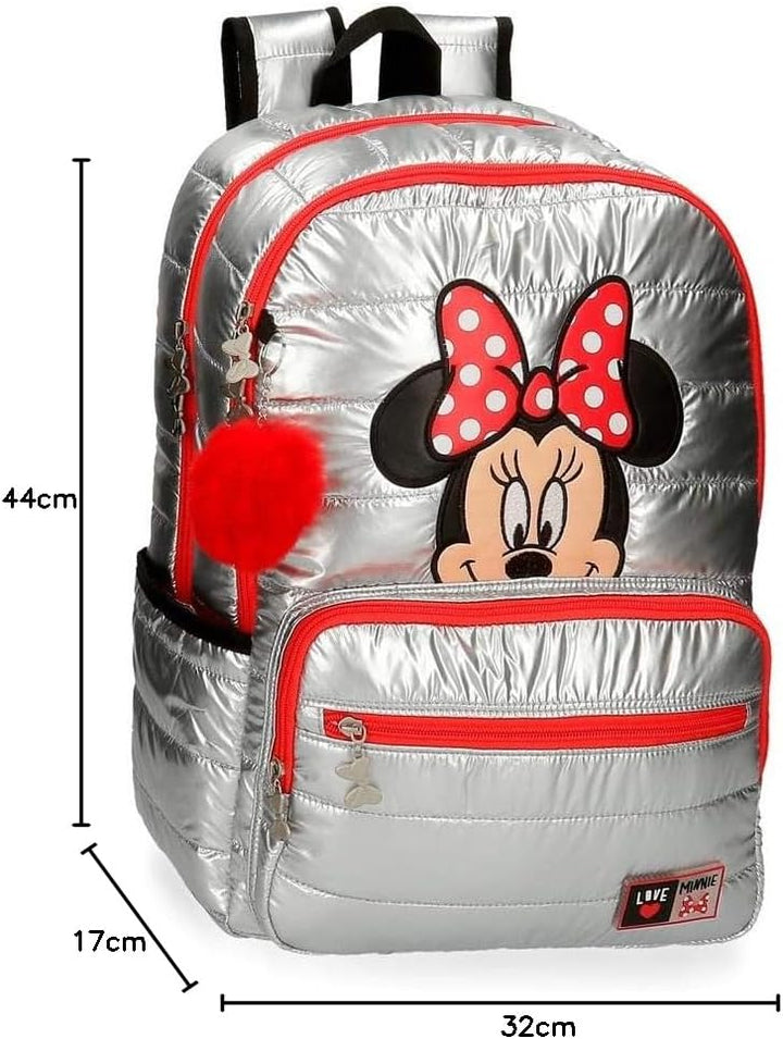 Disney Minnie My Pretty Bow Rucksack, grau (Grau) - 2162421 44 Rucksack, 44 Rucksack