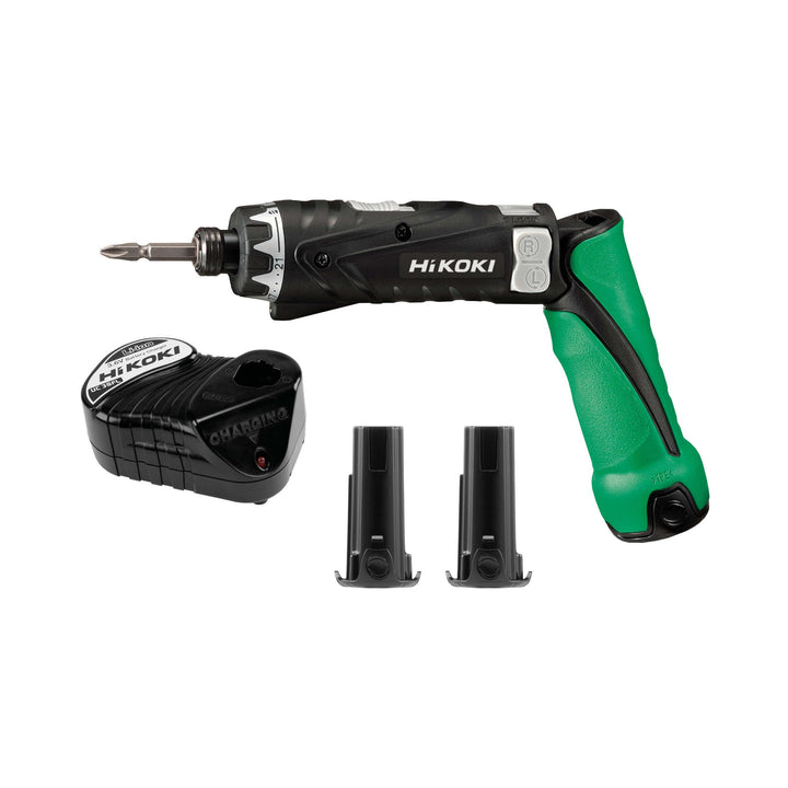HiKOKI Akku-Knickschrauber DB3DL2 (3.6V, Li-Ion, 21 Drehmomentstufen, im Transportkoffer, inkl. 2 Ak