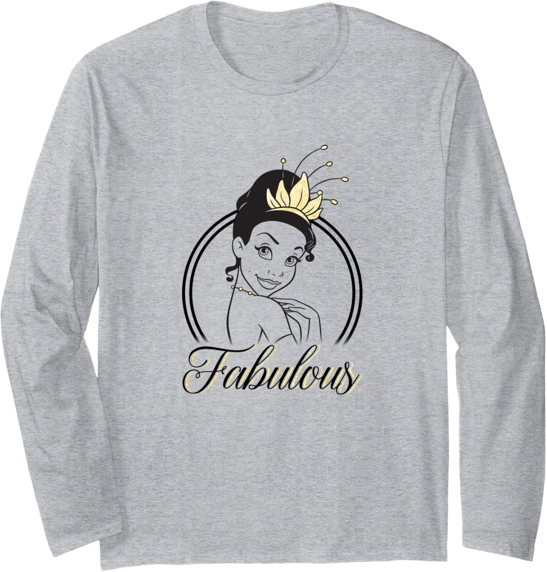 Disney Princess And The Frog Tiana Over Shoulder Fabulous Langarmshirt