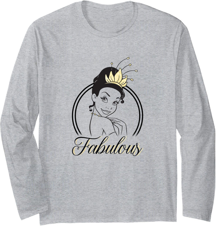 Disney Princess And The Frog Tiana Over Shoulder Fabulous Langarmshirt