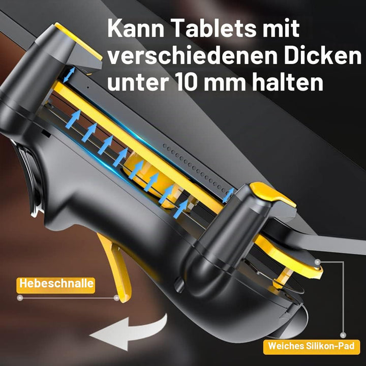 Ozkak Tablet Game Controller Schnellfeuer Rapid Fire PUBG Mobile 4 Trigger 6 Finger Joystick Gamepad