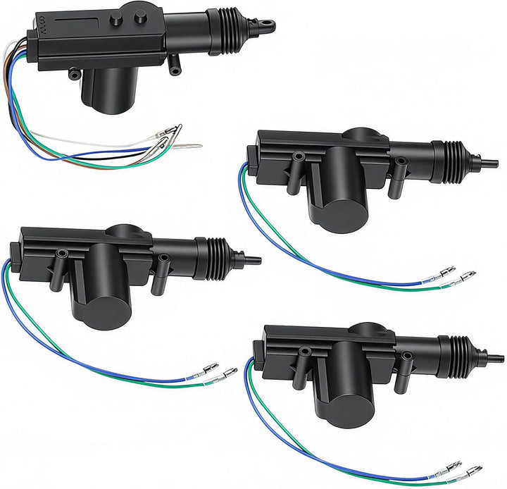 Zentralverriegelung Universal 12V, Auto Fernbedienung Zentrale Kit 4-türiges Zentralverriegelung Set