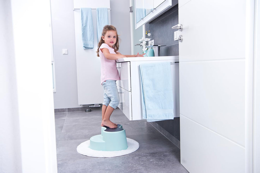 Rotho Babydesign TOP Kinderschemel - recycelt - Tritthocker - Trittschemel - Kinderschemel - Trittle