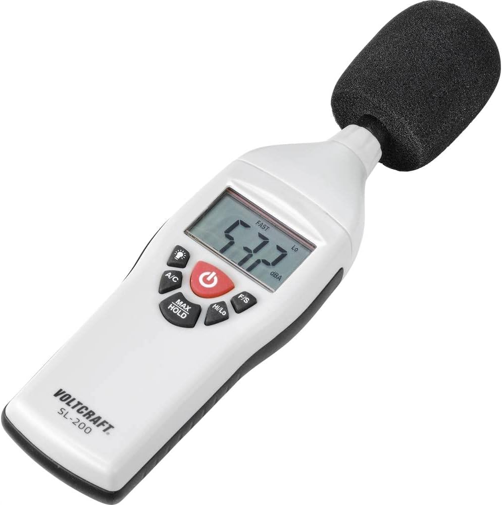 VOLTCRAFT Schallpegel-Messgerät SL-200 30-130 dB 31.5 Hz - 8 kHz