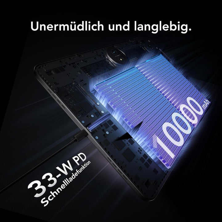 TCL NXTPAPER 14 Tablet mit Flipcase und T-Pen, 14,3" 2.4K NXTPAPER Display, 256GB Speicher, 8GB RAM
