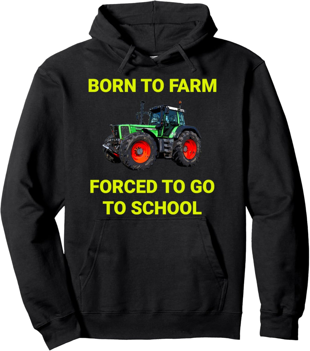 Landwirt Trecker Traktor Bauer Schule Kinder Landwirtschaft Pullover Hoodie