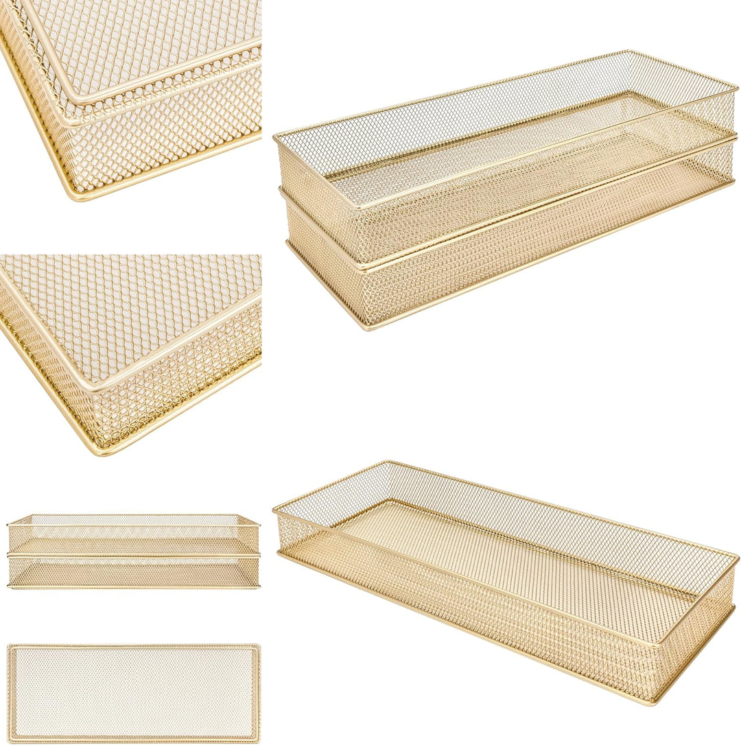 Annova Netz-Schubladenschrank und Regal, Organizer, Aufbewahrungskorb, für Schule, Büro, Zubehör, 2