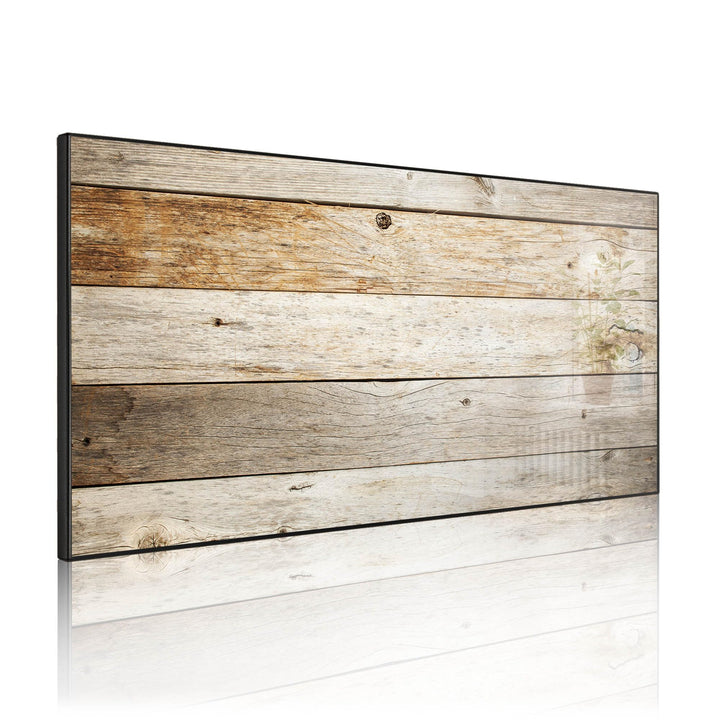 banjado Magnettafel schwarz 78 x 37cm / Magnetwand Metall/Magnetpinnwand als Memoboard/Pinnwand Magn