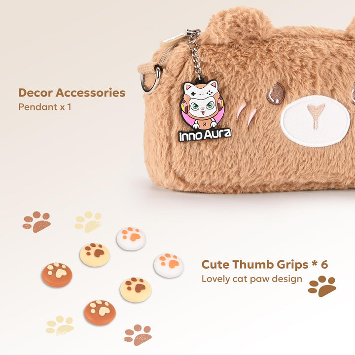 IA innoAura Switch Tasche (Switch Brown Bear), Switch Brown Bear