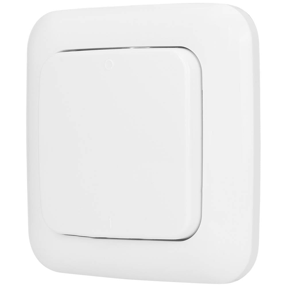 Smartwares Funk-Wandschalter - Plug und Connect - Batteriebetrieben - Weiss - SH4-90162