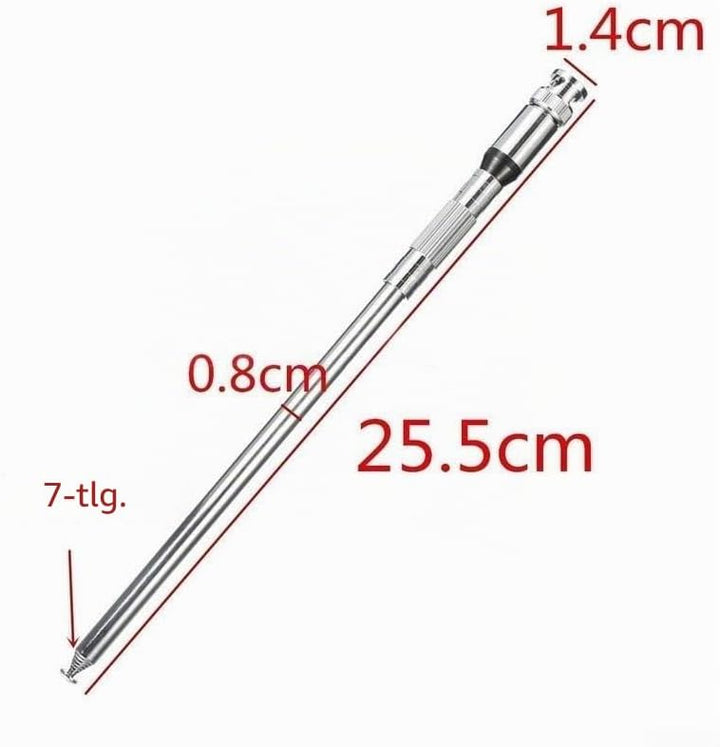 BNC Interphone für Airband Radio Receiver Antenne 118 136MHz mit verbessertem Signalempfang