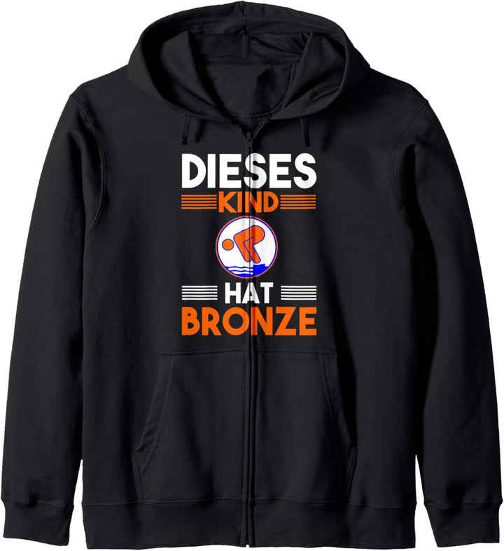 Schwimmabzeichen Bronze Kapuzenjacke