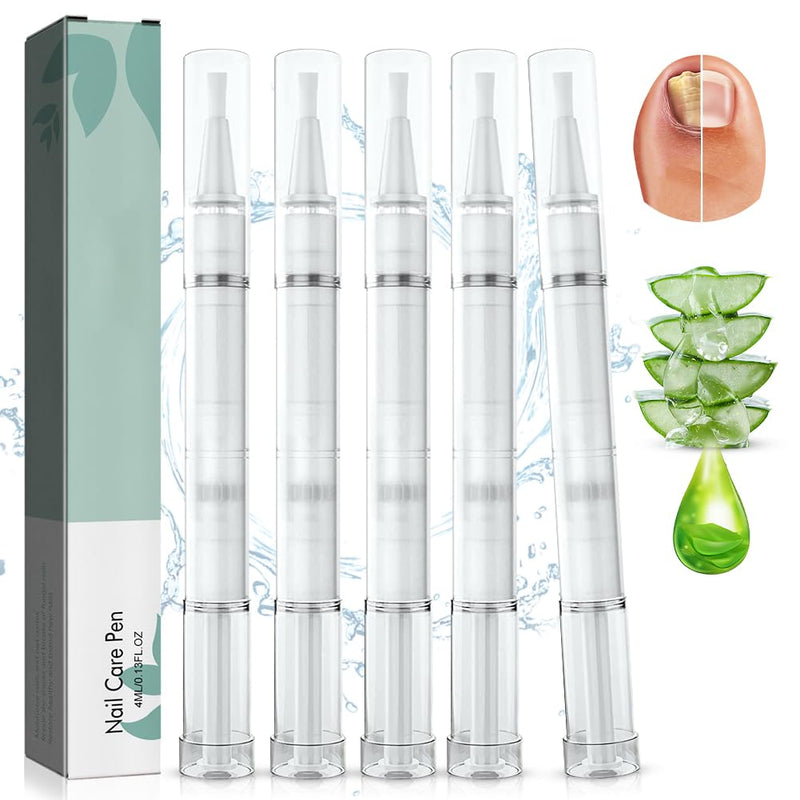 Nail Care Pen, 5 Stück Nagelpilz Stift Nail Care Pen, Health Routin Nail Care Pen, Nagelpflegestift