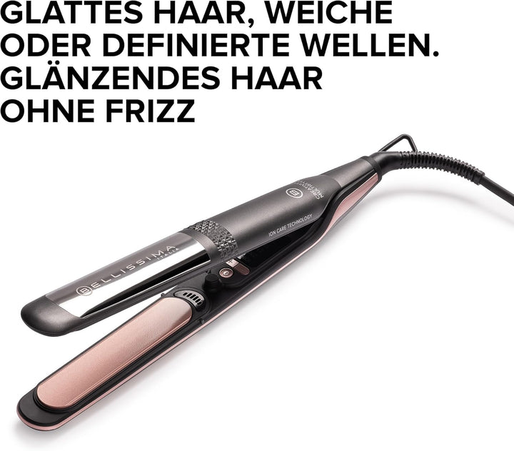 Bellissima Creativity Multistyle Glätteisen, glattes oder gewelltes Haar, Keramikbeschichtung + Diam