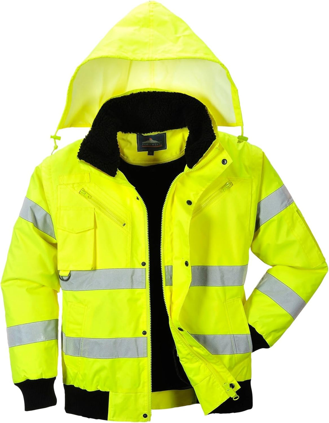 Portwest 3-in-1 Warnschutz-Pilotjacke, Grösse: L, Farbe: Gelb, C467YERL L lemontree, L lemontree