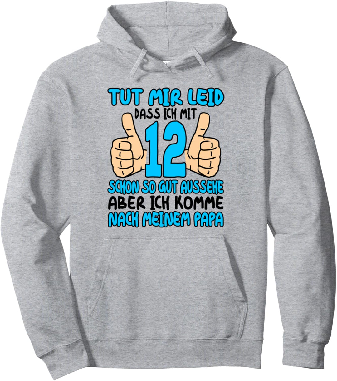 12. Geburtstag Junge 12 Jährige Jungs 12 Jahre Jungen Pullover Hoodie