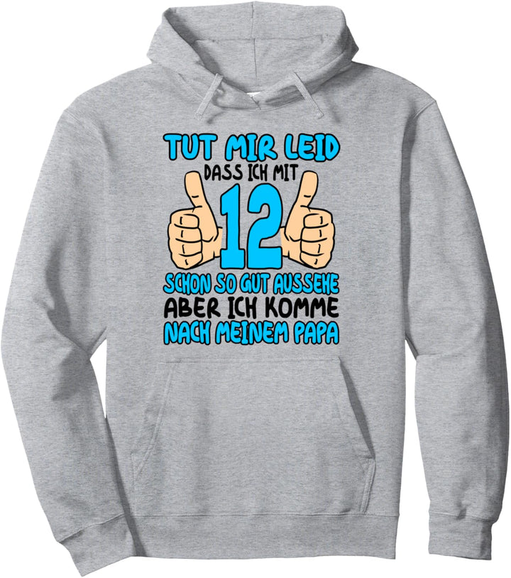 12. Geburtstag Junge 12 Jährige Jungs 12 Jahre Jungen Pullover Hoodie