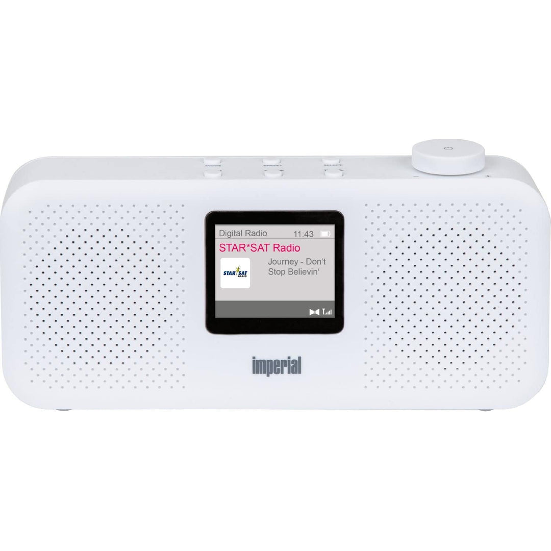 IMPERIAL DABMAN 16 - DAB Radio (DAB+ / DAB / UKW, Stereo, Digitalradio, Farbdisplay, Batteriebetrieb