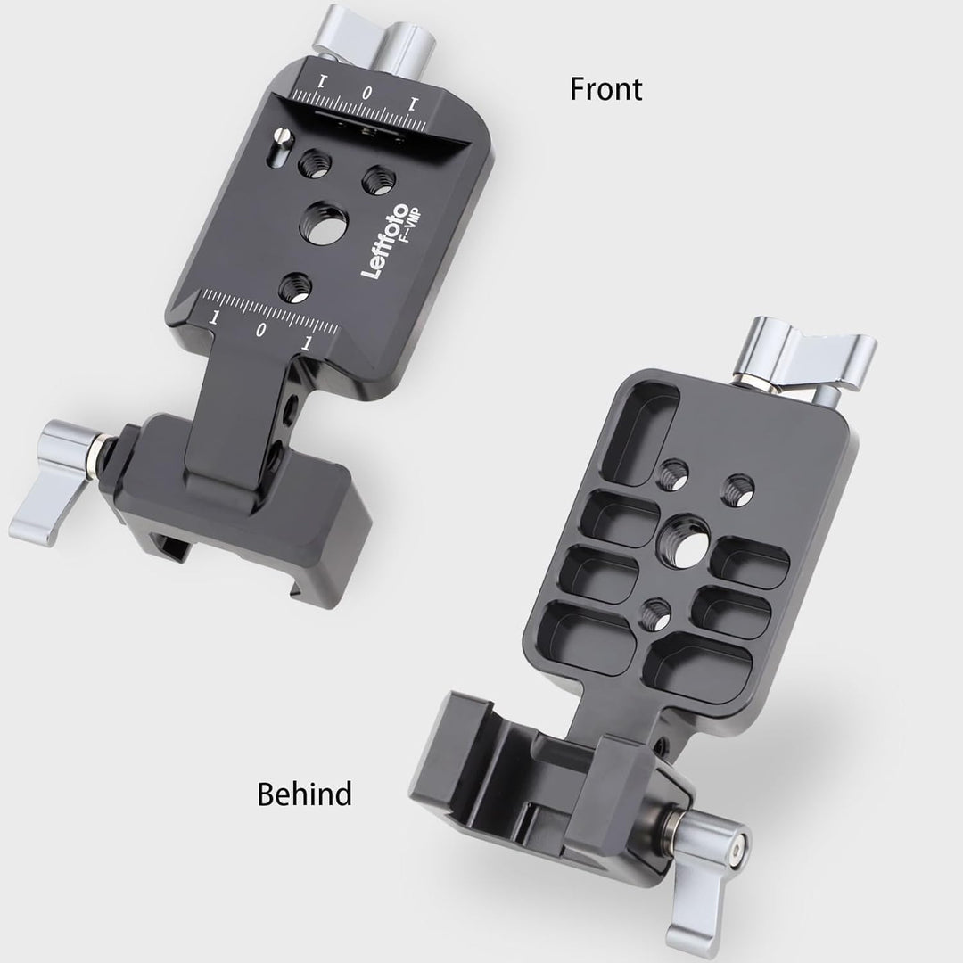 LEFTFOTO Vertikale Halterung Kardanplatte,Vertikale Halterung für DJI Gimbal,Gimbal Clamp für DJI RS
