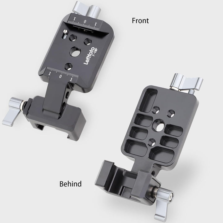 LEFTFOTO Vertikale Halterung Kardanplatte,Vertikale Halterung für DJI Gimbal,Gimbal Clamp für DJI RS