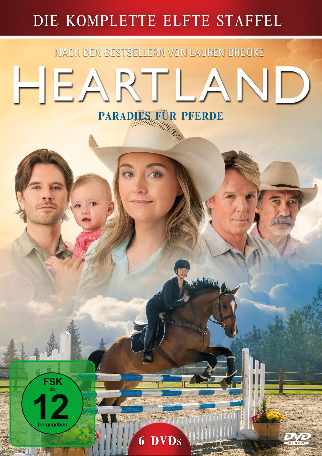 Heartland - Paradies für Pferde, Staffel 11 (Neuauflage) [6 DVDs], DVD