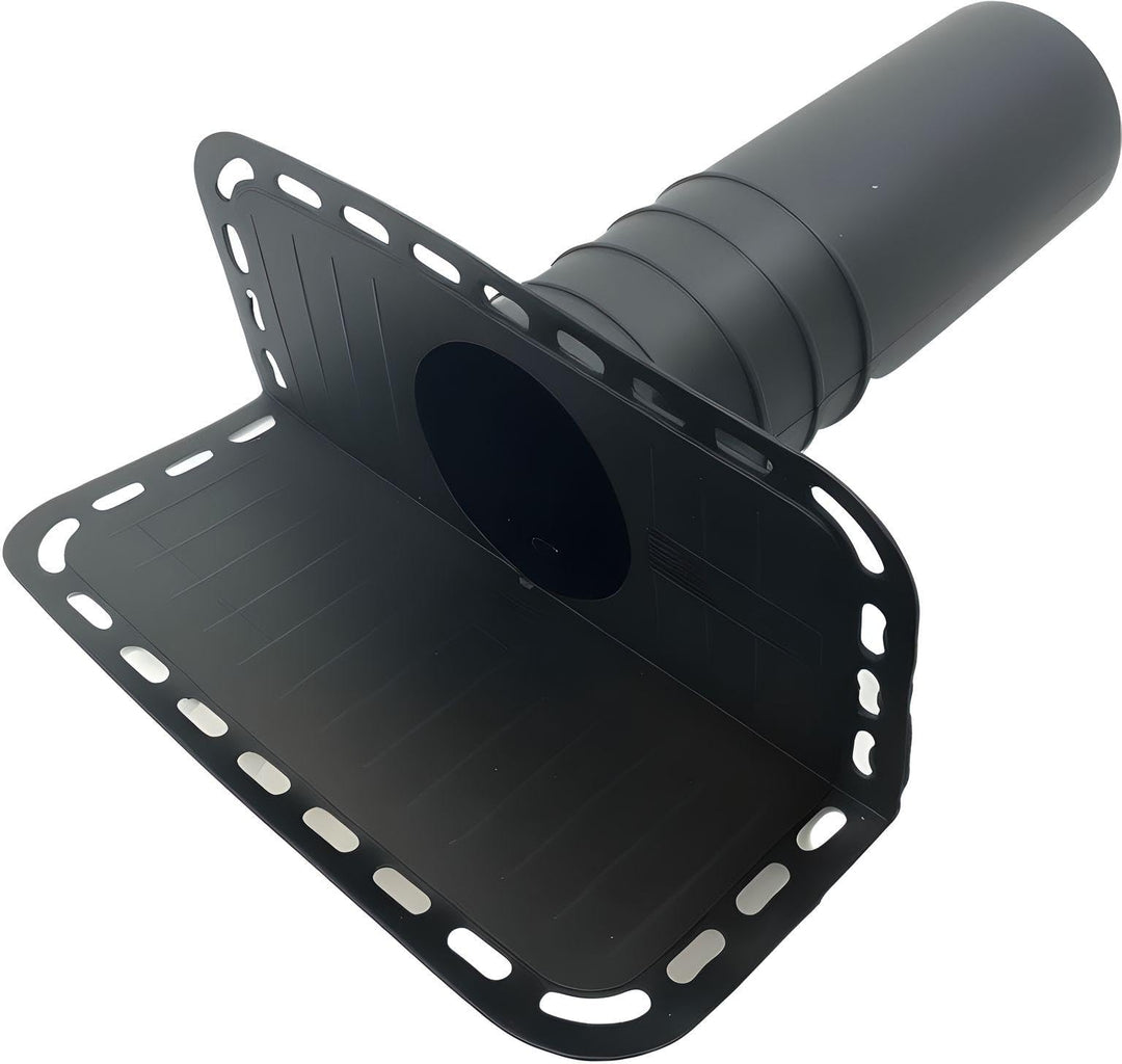 Attikaablauf, Winkelablauf, Bitumen-Flansch, Dachgully, Notentwässerung, Entwässerung, DN 50-100 (DN