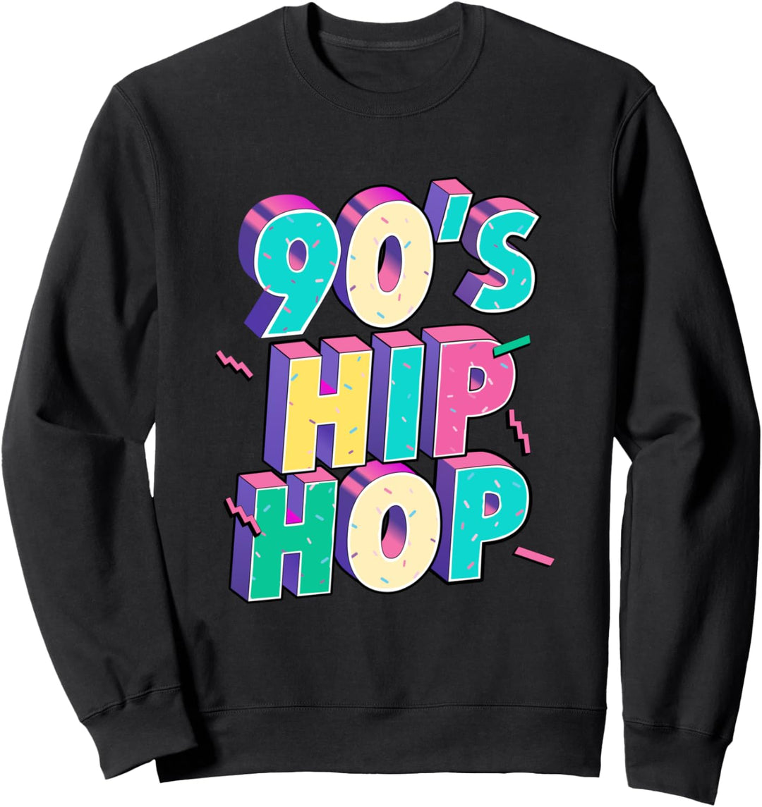 90er Hip Hop frischer Retro Sweatshirt