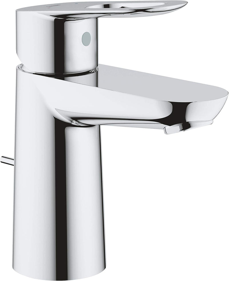 Grohe Bauloop Waschtischarmatur, S-Size, mit Zugstange, 23803000, Small S-Size Single, S-Size Single