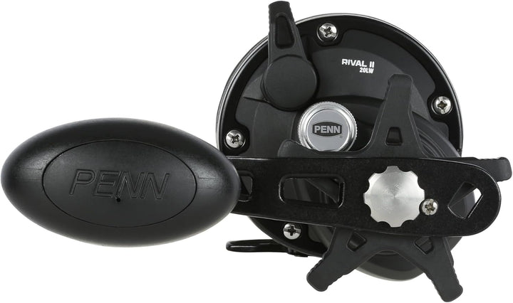 Penn Rival™ II Level Wind Rolle | Allround-Rolle für Salzwasser | Rahmen und Seitenplatten aus Graph