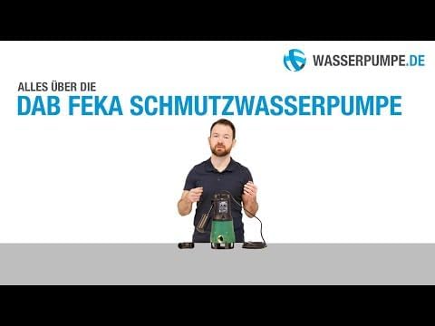 DAB FEKA 600 MA 0,70 HP Abwasserpumpe mit Feststoffen