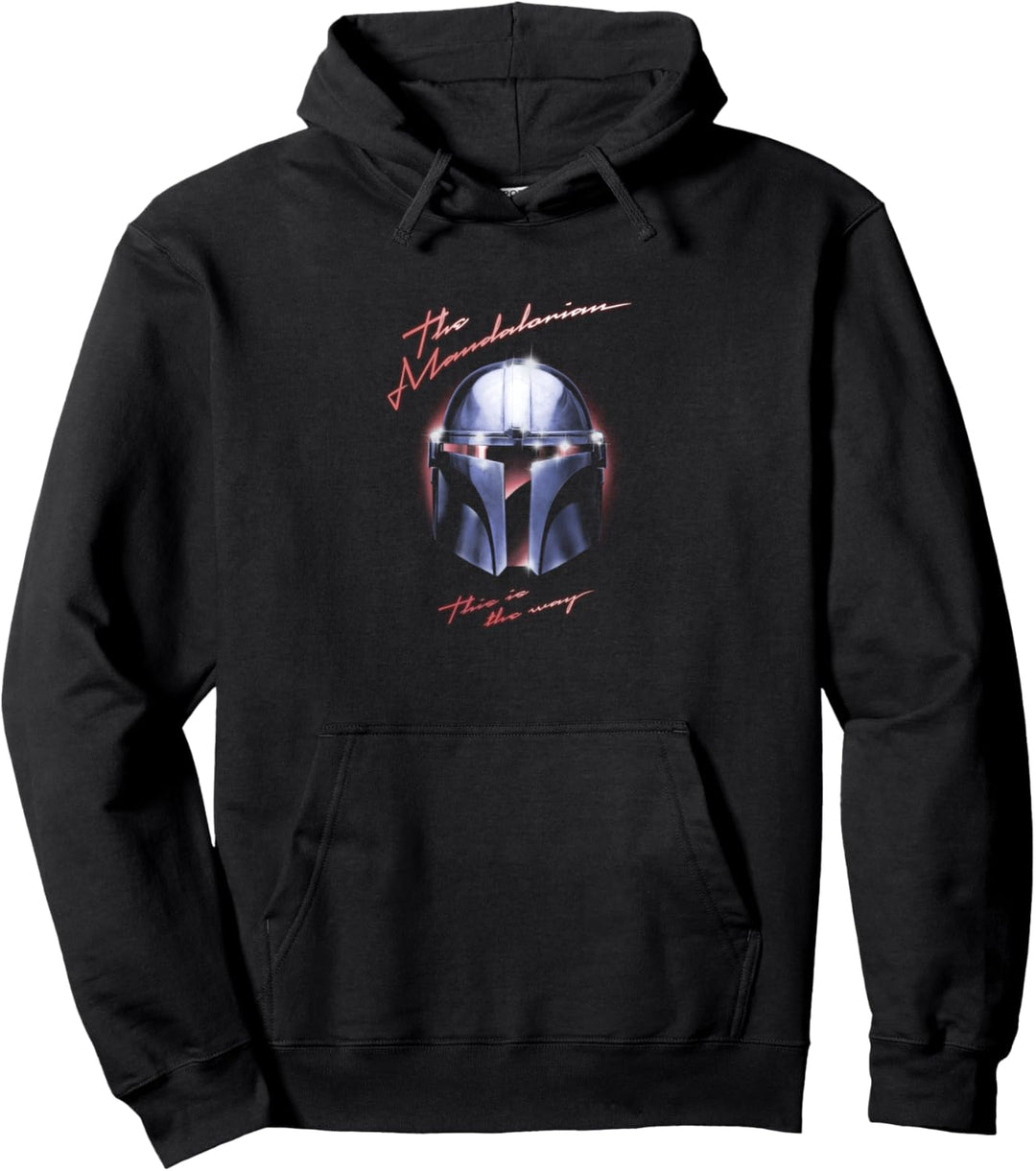 Star Wars: The Mandalorian Chrome Helmet This Is The Way Pullover Hoodie